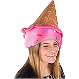 Tigerdoe Ice Cream Party Hat - Ice Cream Cone Costume - Novelty Hats - Food Hats - Crazy Hat Day - Ice Cream Party Supplies