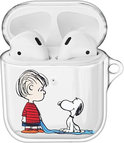Amazon Co Jp Peanuts Snoopy ピーナッツ スヌーピー Airpods と互換性があります ケース 透明 エアーポッズ用ケース 硬い スリム ハード カバー 一緒 スヌーピー ライナス 並行輸入品 家電 カメラ