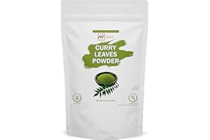 mGanna 100% Natural Curry Leaves/Murraya Koenigii Powder for Skin, Hair and Health 0.5 LBS / 227 GMS