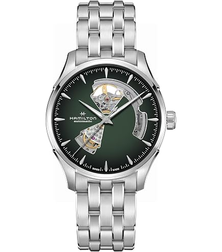 Amazon.com: Hamilton Jazzmaster Open Heart Automatic Men's Watch