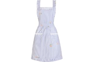 AOOMZOON Funny Aprons for Women with Pockets, Kitchen Cooking Grilling Bbq Cute Chef Apron, Mothers Day Birthday Gifts for Women