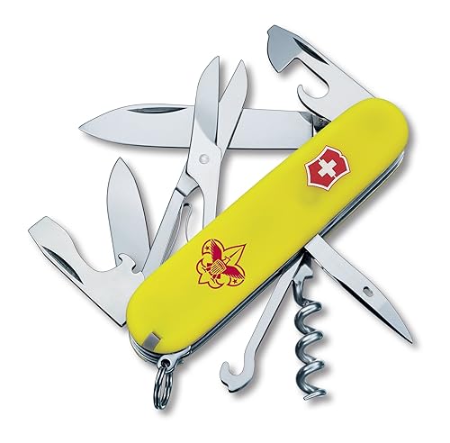 Victorinox Swiss Army Climber Boy Scout Pocket Knife, Stayglow in
