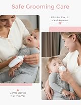 momcozy Elite Baby Kit Grooming Health Cleansing Electric Nail File Nasal view 5