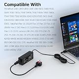 VUOHOEG 65W Lenovo ThinkPad Charger ADLX65NLC2A NCC3A NCC2A X270 X250 X240 view 5