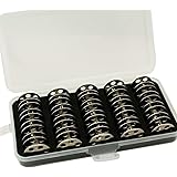 CutexPack of 25 Juki LU-1508N, LU-1560N, LU-563 Metal Bobbins with Storage Case