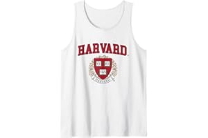 LICENSE CHAMPS Harvard University Crimson | Official NCAA Merch | NCAFHRV06 Tank Top