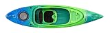 Perception Flash 9.5 | Sit Inside Kayak for Fishing and Fun | Two Rod Holders | Multi-Function Dash | 9' 6" | Earth (9331900190)