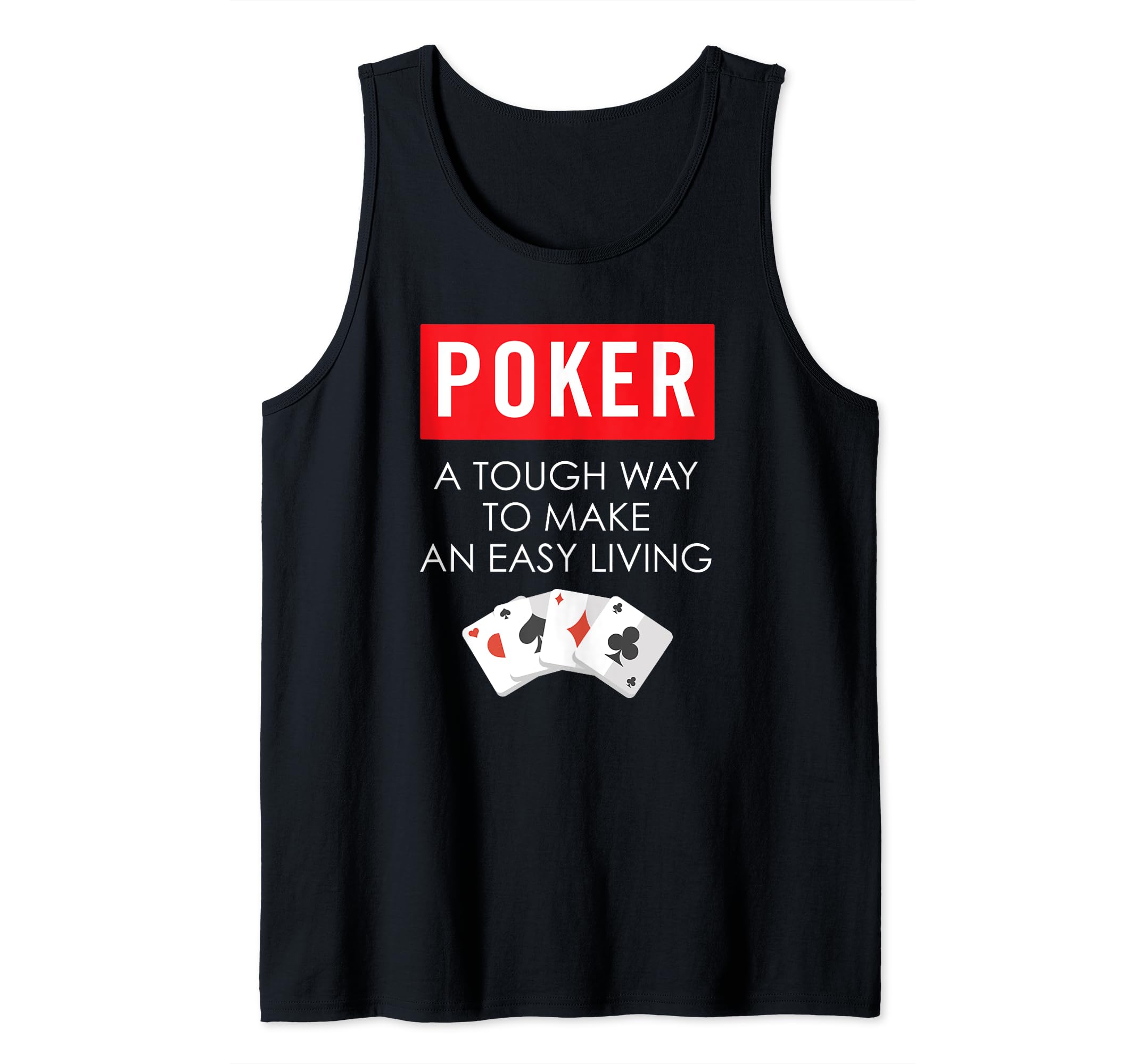 Poker Players Funny Tank Top