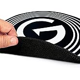 GrooveWasher Big 'G' Record Cleaning Mat – Professional Work Mat for Cleaning Vinyl Records, Lg 16” Dia., Thick Double Layere