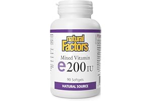 Natural Factors Mixed Vitamin E 200 IU 90 Softgels