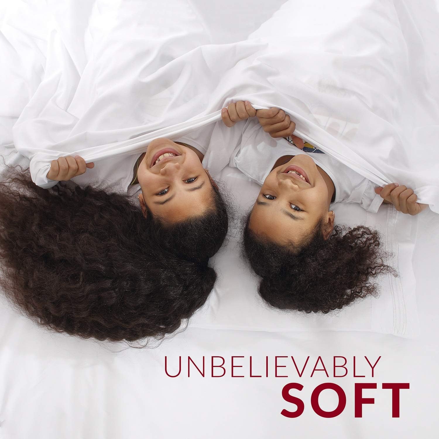 Mellanni Bed Sheet Set - Brushed Microfiber 1800 Bedding - Wrinkle, Fade, Stain Resistant - Hypoallergenic - 4 Piece (Queen, White): Home & Kitchen