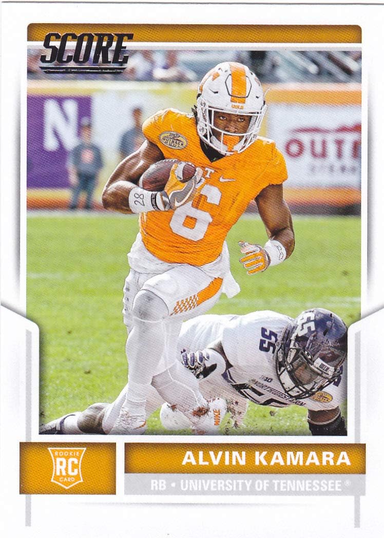 2017 SCORE FOOTBALL ALVIN KAMARA RC ROOKIE CARD At Amazon s Sports 