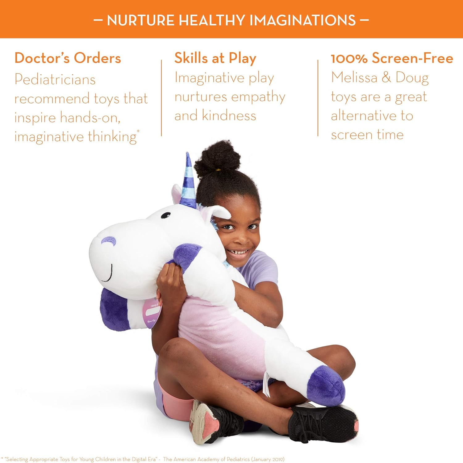 melissa and doug stuffed unicorn