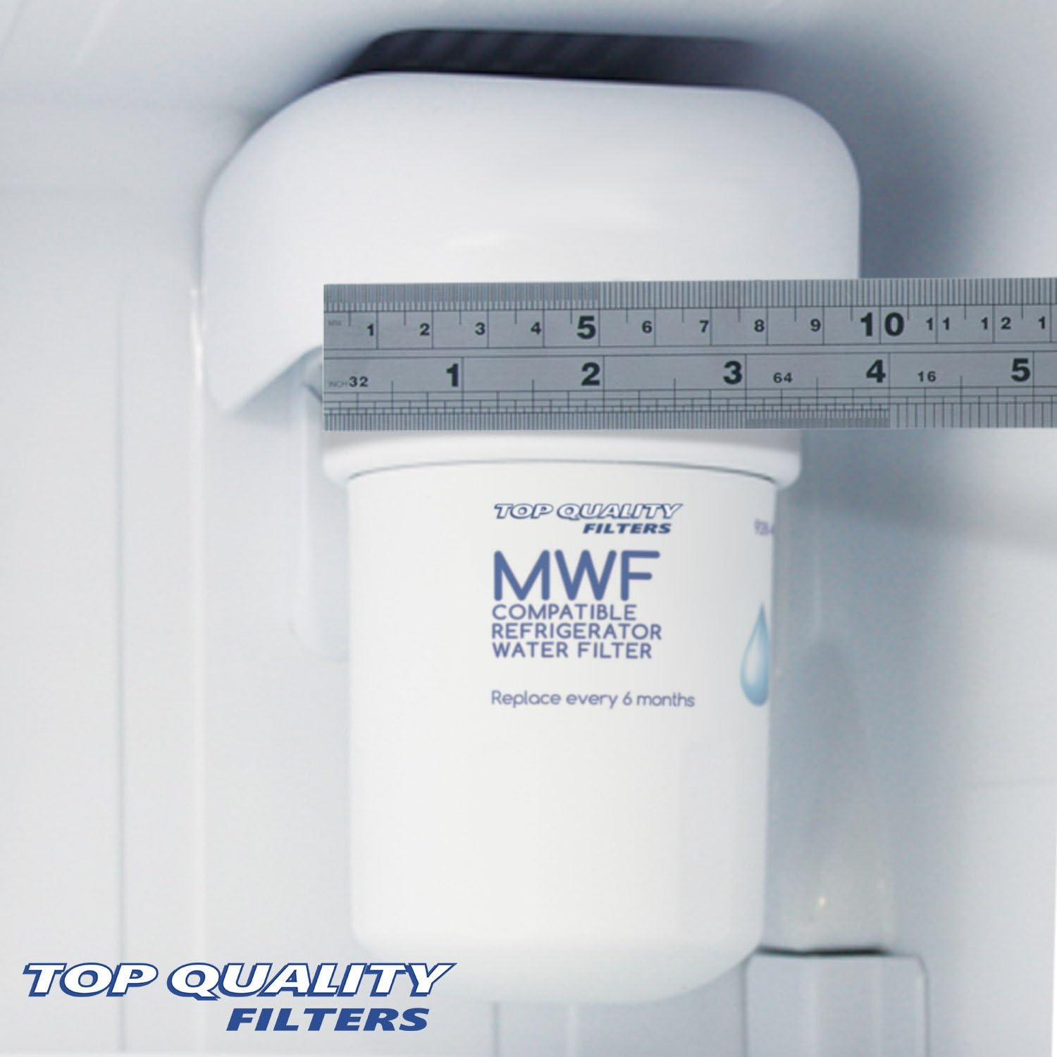 Best GE MWF Refrigerator Water Filter Smartwater Compatible Cartridge: Kitchen & Dining