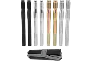 Wheel Alignment Pin Set, 8pcs Steel Alloy Thread Wheel Stud Alignment Pin M14x1.5/1.25 M12x1.5/1.25 Wheel Stud Pilot Pin Whee