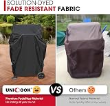 Unicook 32 inch BBQ Grill Cover Waterproof Windproof UV Resistant view 5