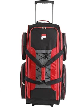 fila duffle bag with wheels