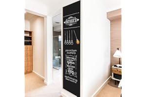 Chalkboard Wall Sticker Wall Decal Blackboard Wallpaper Large Chalkboard Contact Paper Roll KDG Self Adhesive DIY Reusable Erasable Stickers