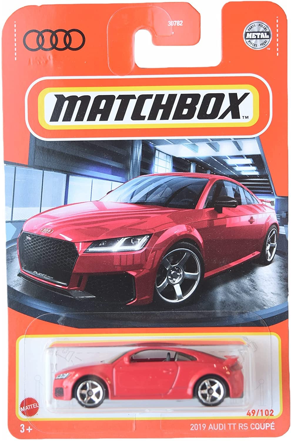 Matchbox 2019 Audi TT RS Coupe - Audi - Red 49/102, Red