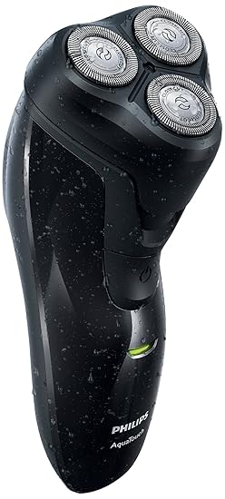 Philips AT621/14 Aqua Touch Wet and Dry Electric Shaver (Black)