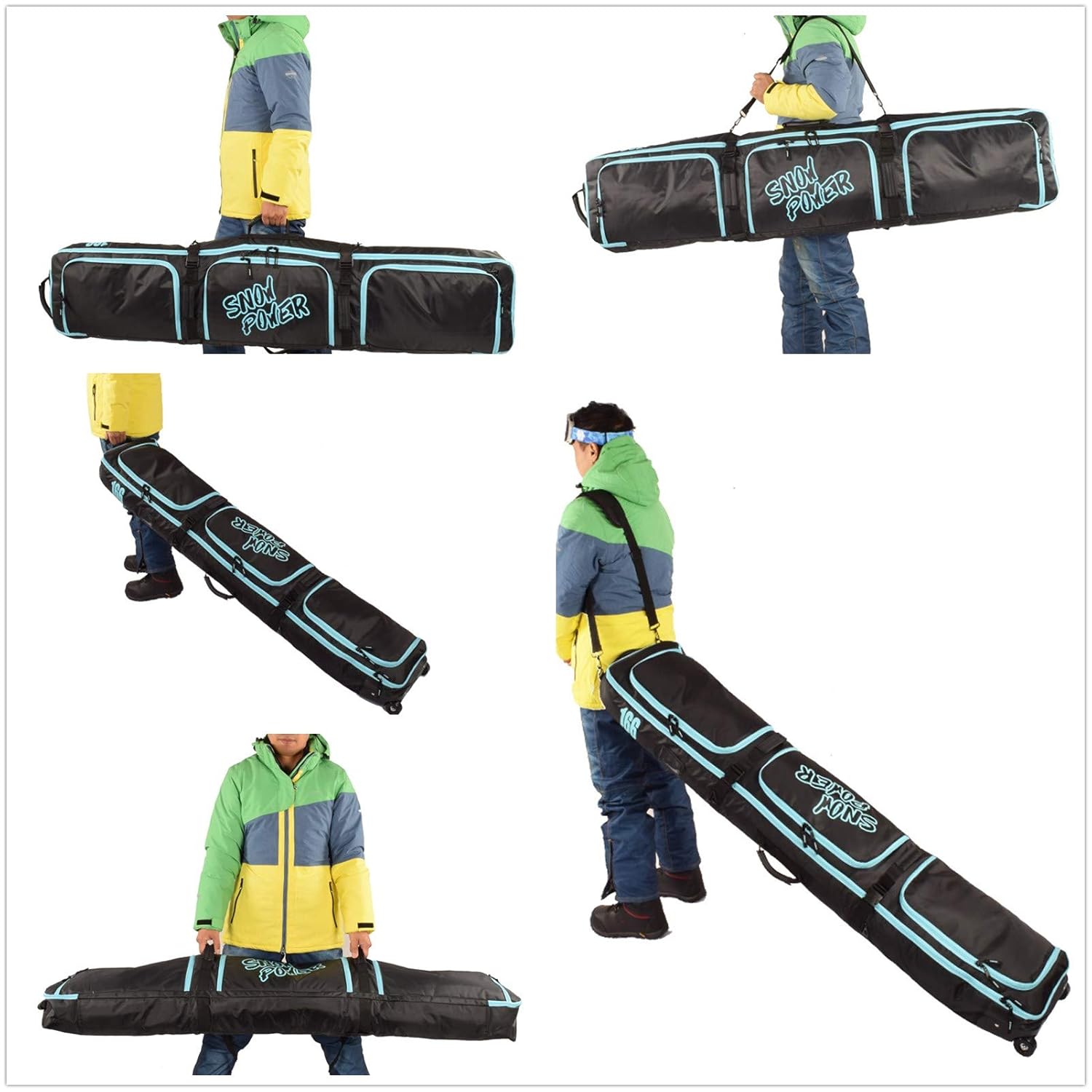 snowboard bag with boot compartment