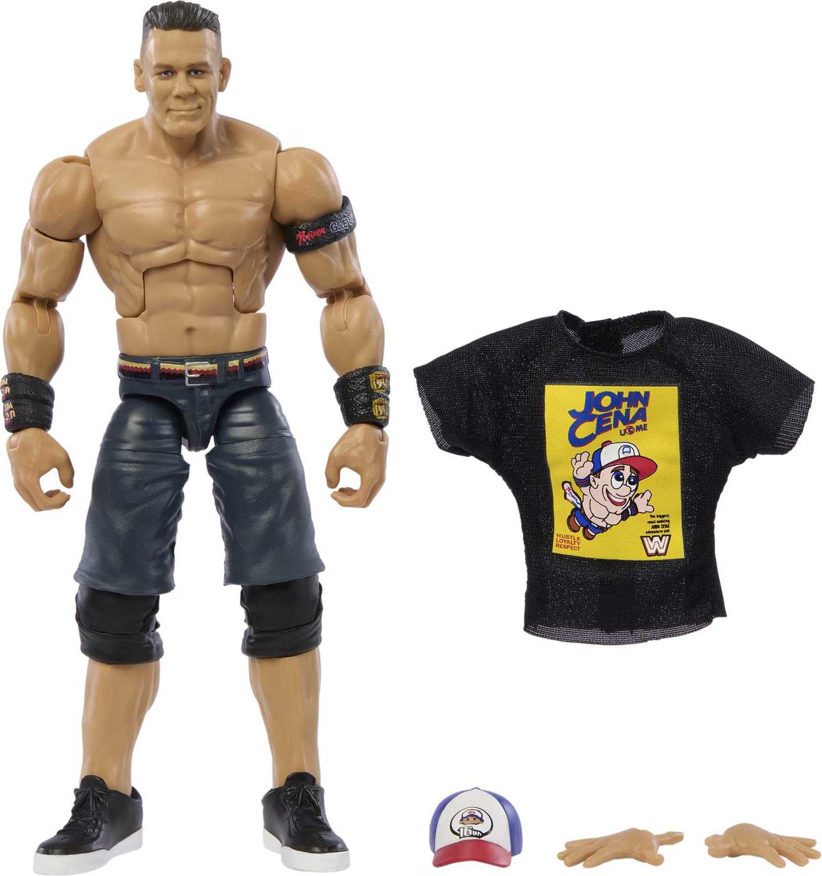 Action Figure WWE John Cena Top Picks Elite Collection - Mattel, 15 Cm Con Ingresso E Articolazioni Deluxe