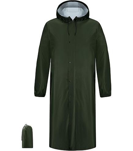 Amazon.com: ProHydra Mens Long Safety Rain Coats with Air Vents