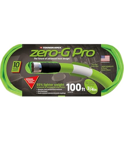 harapeco Amazon.com: zero-G 4300-75, zeroG, Pro Garden Hose, 3/4