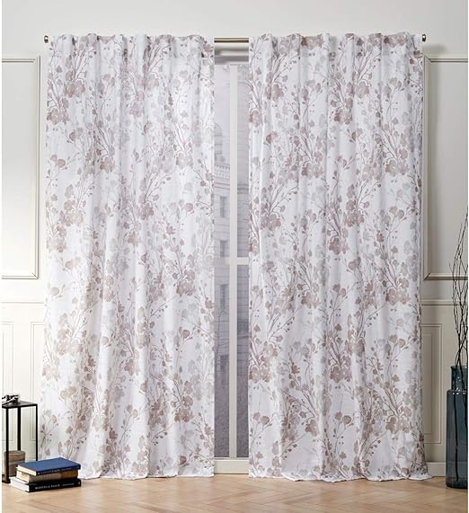 Amazon Com Nicole Miller Lillian Hidden Tab Top Curtain Panel