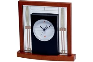 Bulova B7756 Willits Frank Lloyd Wright Table Clock