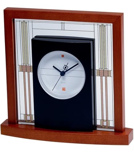 Bulova B1839 Wilits Frank Lloyd Wright Mantel Clock : Amazon.ca: Home