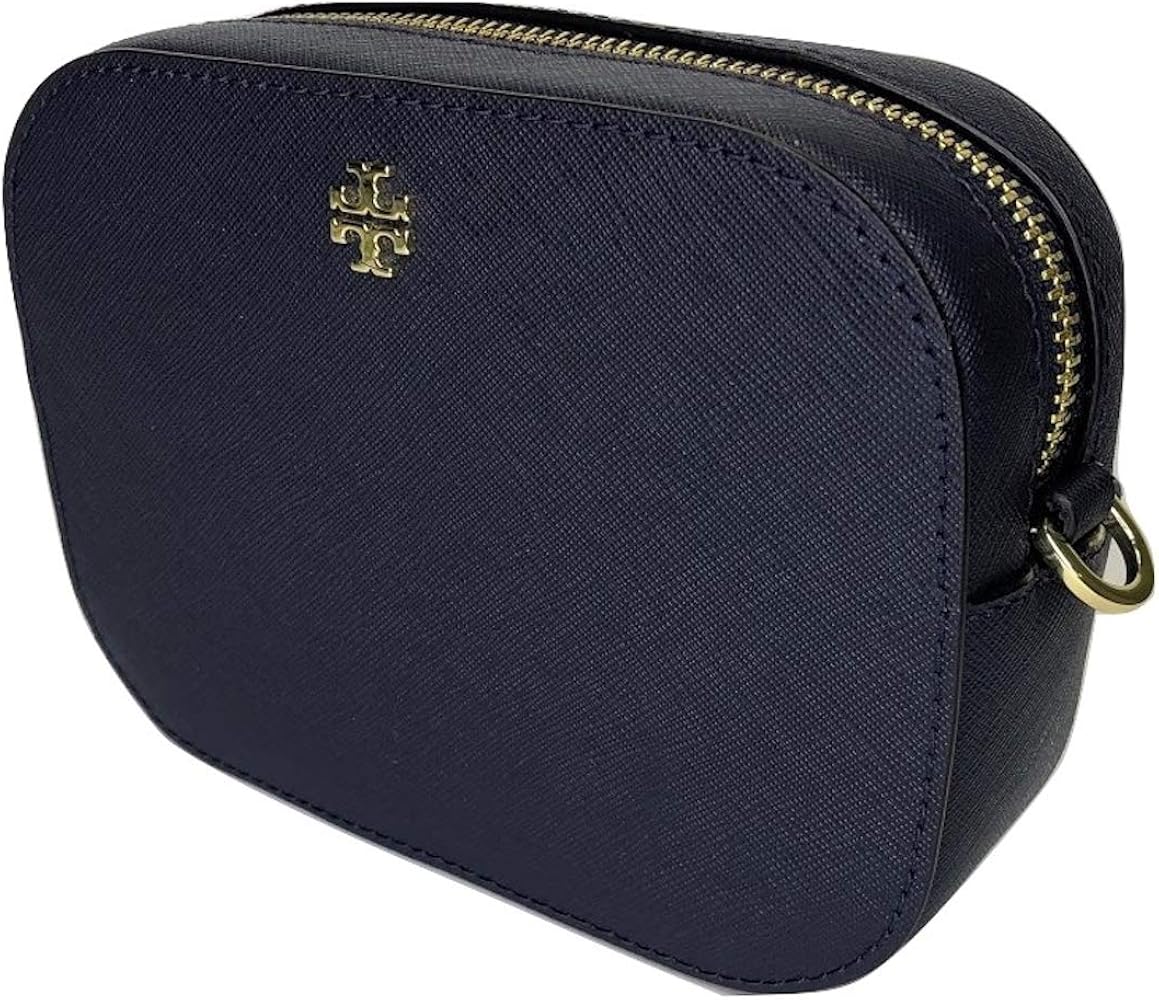 Tory Burch Emerson Round Crossbody (Tory Navy) Handbags