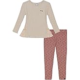 Lucky Brand girls 2pc Tunic Legging Set