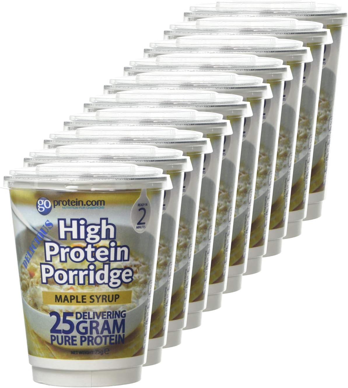 High Protein Porridge Maple Syrup (Pack of 10) BigaMart