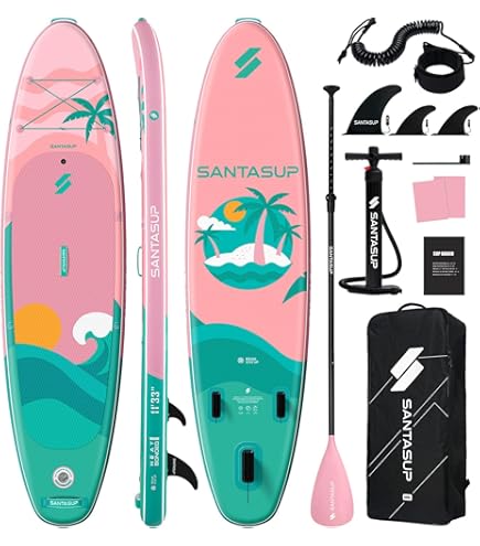 Amazon.com : AISUNSS Inflatable Stand Up Paddle Board, 10'6