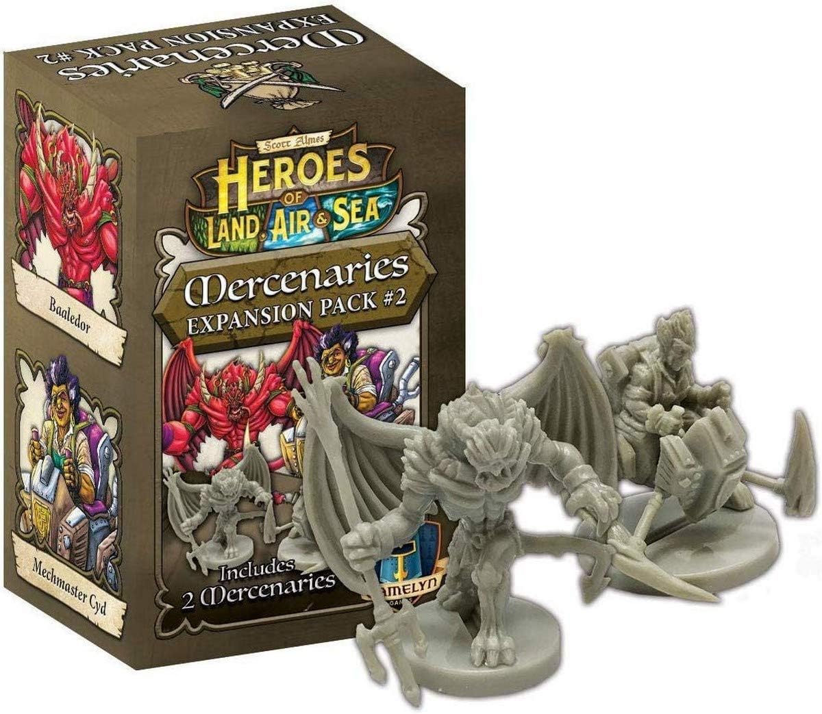 Gamelyn Games Heroes of Land Air & Sea: Merc Pack 2 Exp