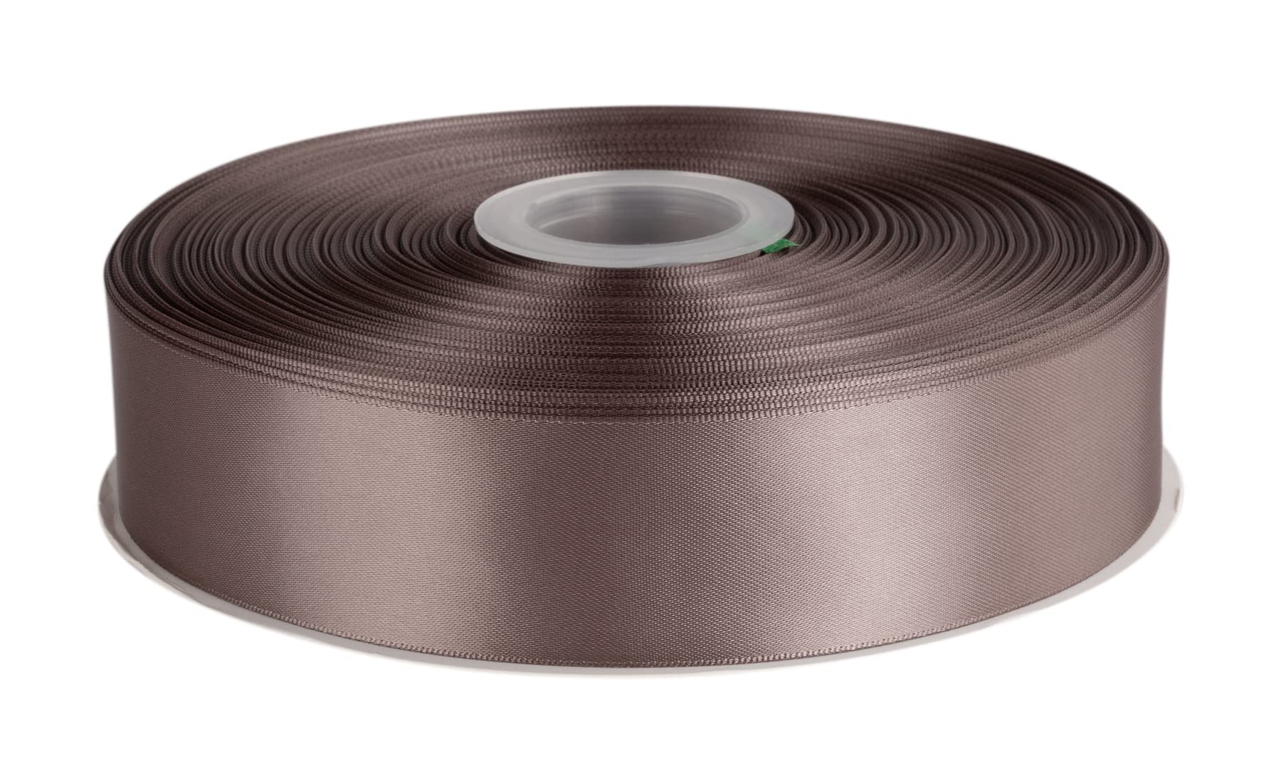 Double Faced Satin Ribbon, 38mm X 91M, Solid Polyester Ribbon for Gift Wrapping, Crafts, Wedding Party Ceremony Decoration, Floral Arrangement, Sewing (Chocolate Chip)