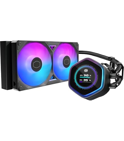 Amazon.com: Cooler Master ML 240 Atmos II VRM Fan ARGB : Electronics