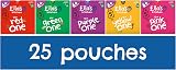 Ella's Kitchen Organic Fruit Smoothie Assortment 25 Pouches Pack view 1