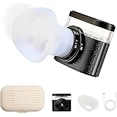 NKQ Eye Steamer for Dry Eyes Relief,Portable Electric Heated Steam Therapy Wand Machine with Moist Heat for Natural Tears Restore,Dry Eye Mist Sprayer with Warm Compress and 3 Level-Heat (Black)