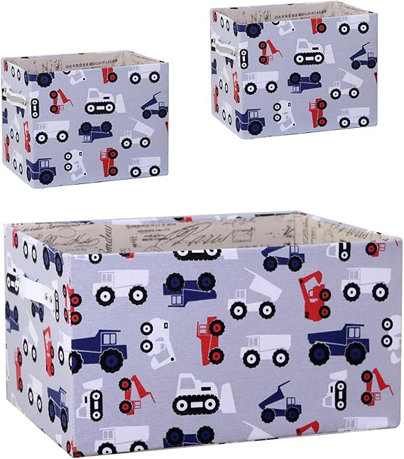 WM Homebase 3er Set Stoff Aufbewahrungskorb Aufbewarungsboxen