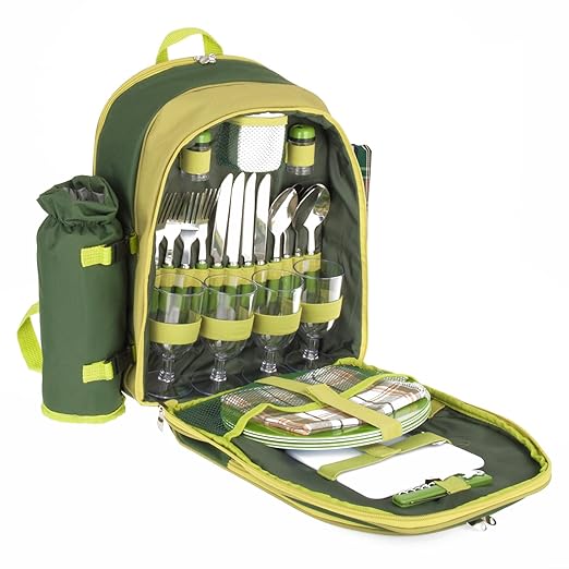 Savisto SV-hous-z020 Pack de Picnic para 4 Personas, Bolsa Nevera ...