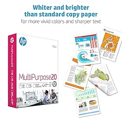 HP Printer Paper | 8.5 x 11 Paper | MultiPurpose 20