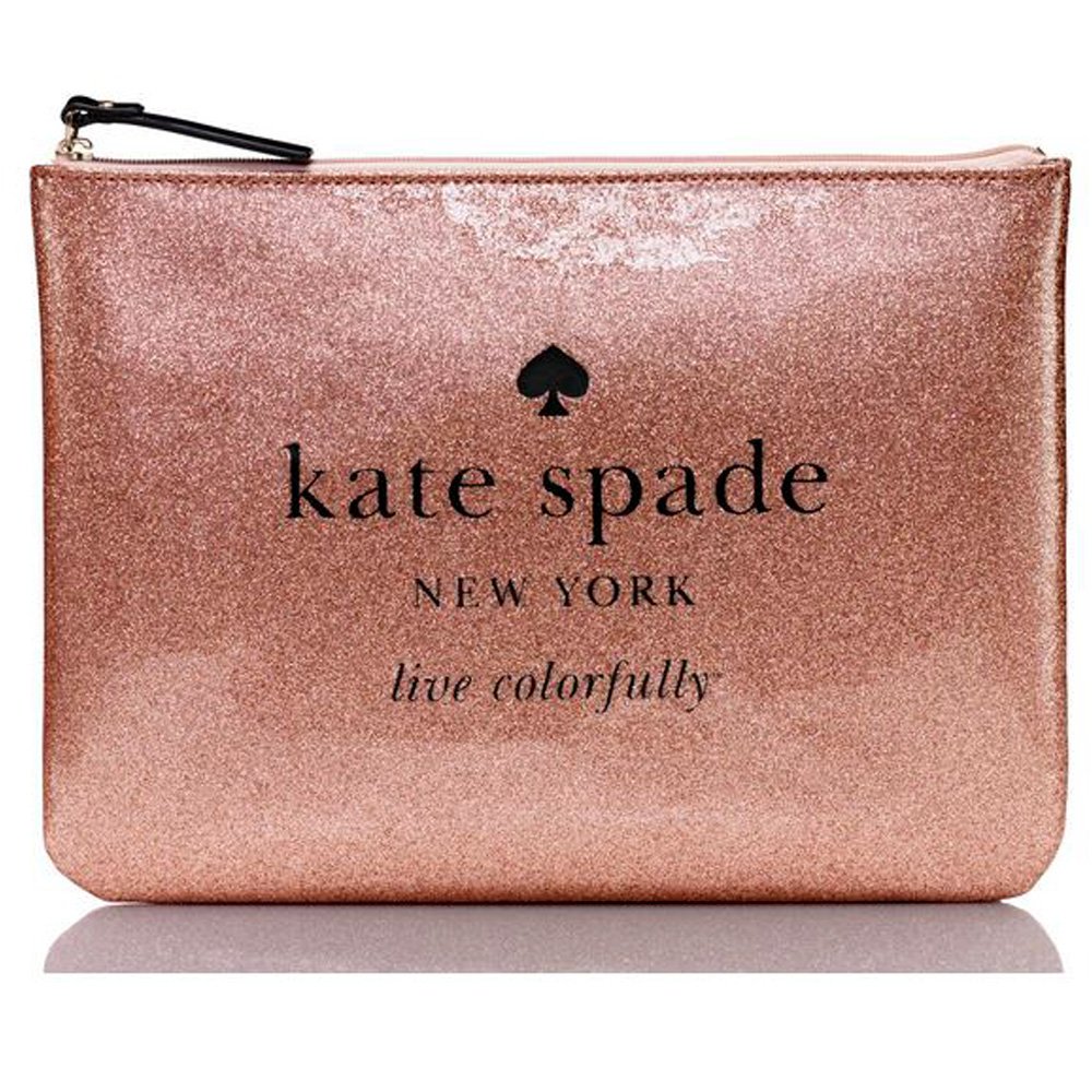 Buy Kate Spade Sparkle Rose Gold NY Holiday Drive Gia Wristlet Evening