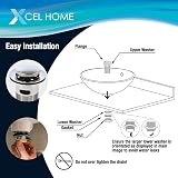 Xcel Home Slotted Chrome Click Clack Basin Waste G 1 ¼ BSP Connection view 6