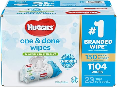 huggies green tea cucumber wipes