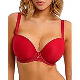 Freya Womens Fascinate Underwire Molded Plunge T-Shirt Bra