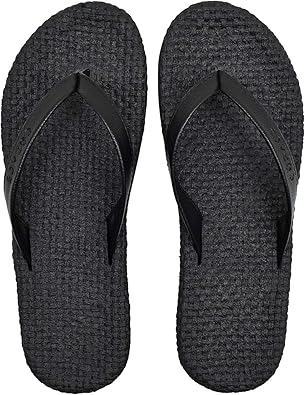 material flip flops womens