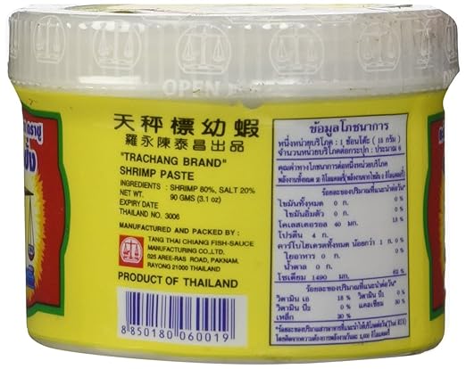 Tra Chang Thai Shrimp Paste 310 Ounce - 