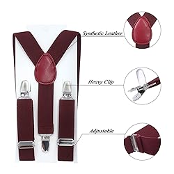 Kajeer Kids Suspender Bowtie Necktie Sets